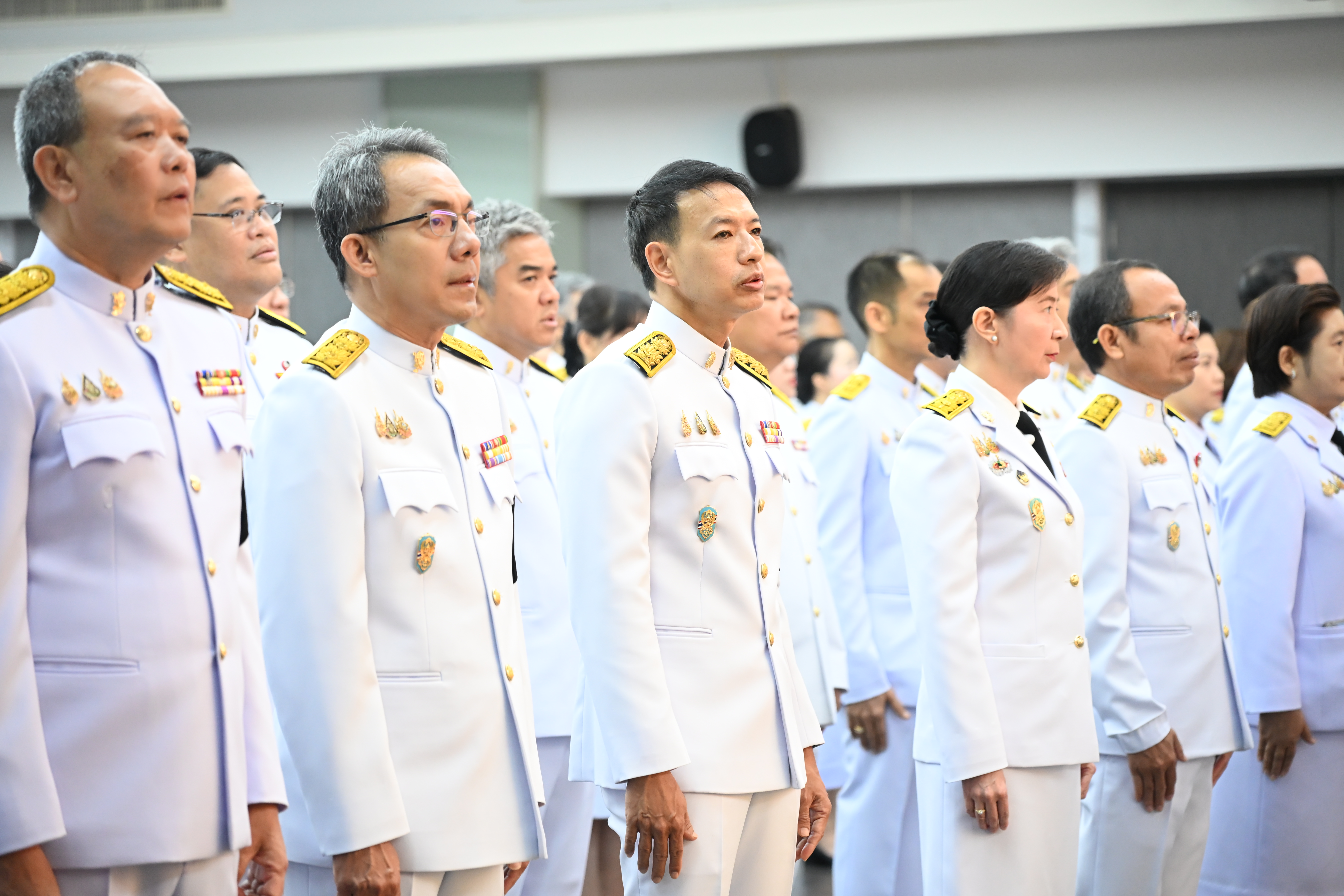อพร. พร้อมด้วย รพร.อานันท์ฯ รพร.ปณตสรรค์ฯ คณะผู้บริหาร และเจ้าหน้าที่ กพร. เข้าร่วมพิธีถวายพระพรชัยมงคลและกิจกรรมเฉลิมพระเกียรติพระบาทสมเด็จพระเจ้าอยู่หัว เนื่องในโอกาสเฉลิมพระชนมพรรษา 28 กรกฎาคม 2569 ของ อก.