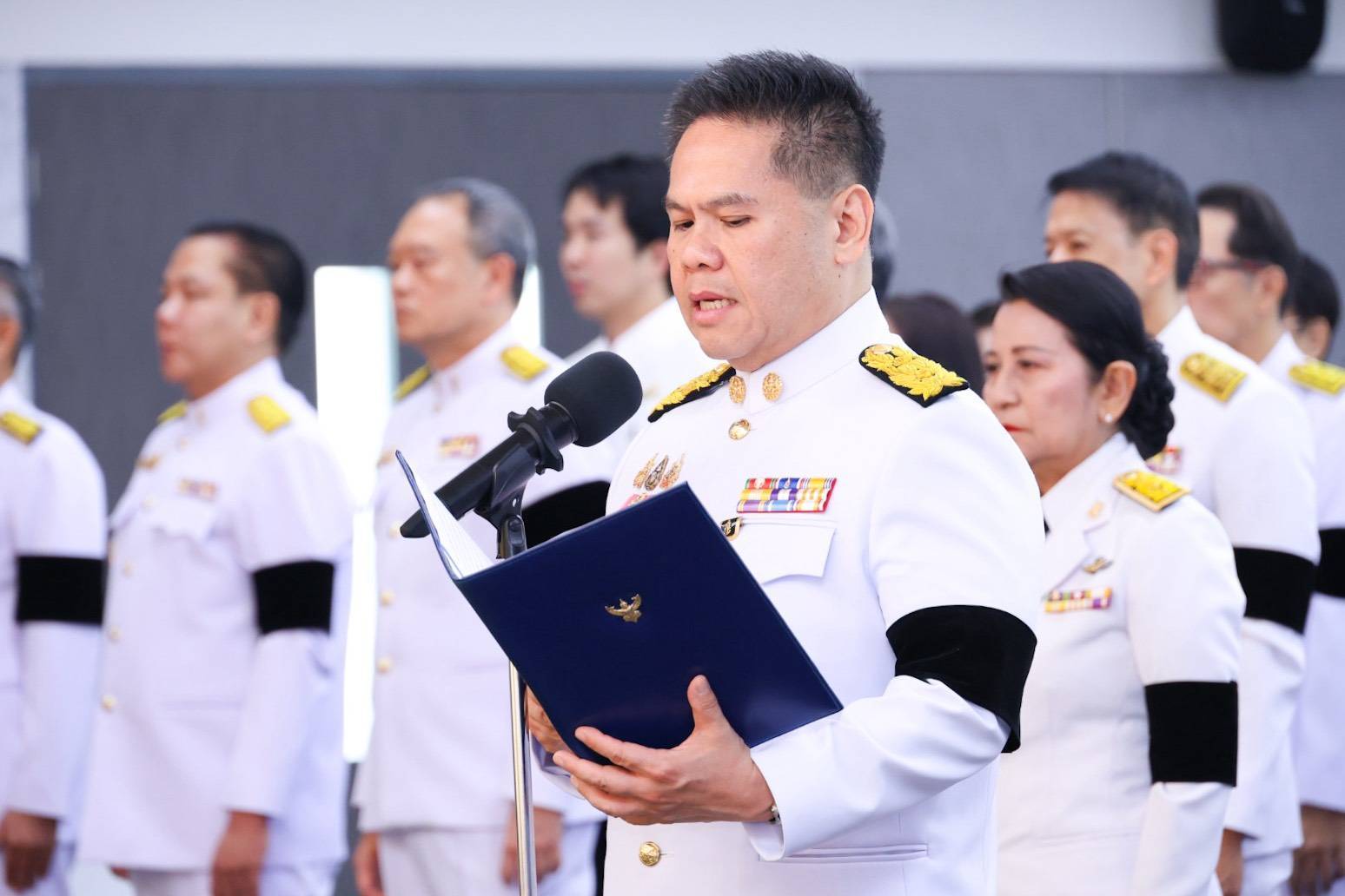 อพร. พร้อมด้วย รพร.อานันท์ฯ รพร.ปณตสรรค์ฯ คณะผู้บริหาร และเจ้าหน้าที่ กพร. เข้าร่วมพิธีถวายพระพรชัยมงคลและกิจกรรมเฉลิมพระเกียรติพระบาทสมเด็จพระเจ้าอยู่หัว เนื่องในโอกาสเฉลิมพระชนมพรรษา 28 กรกฎาคม 2569 ของ อก.