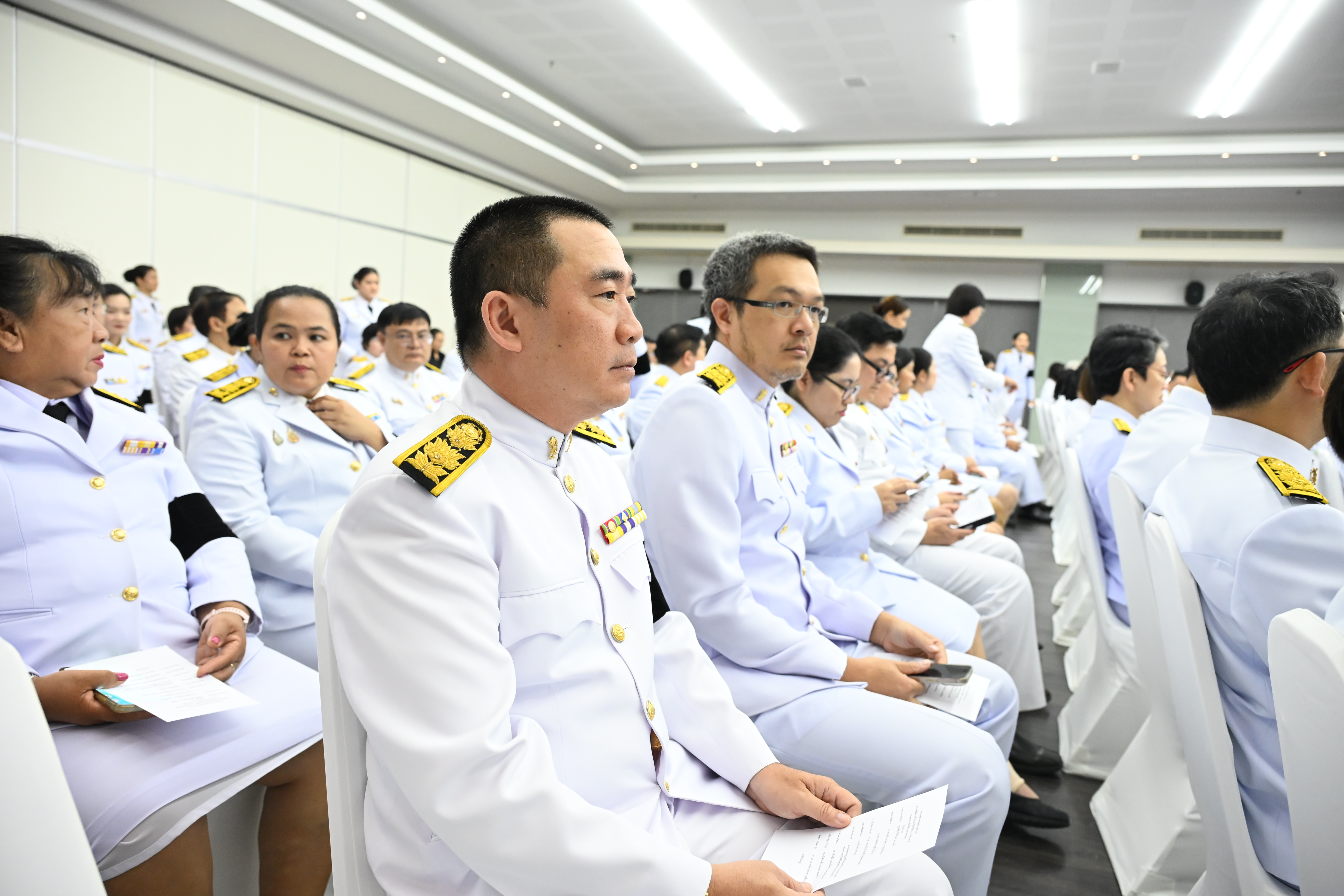กพร. ร่วมพิธีบำเพ็ญกุศลปัญญาสมวาร 50 วัน เพื่ออุทิศถวายเป็นพระกุศลแด่สมเด็จพระเจ้าลูกเธอ เจ้าฟ้าพัชรกิติยาภา นเรนทิราเทพยวดี กรมหลวงราชสาริณีสิริพัชร มหาวัชรราชธิดา