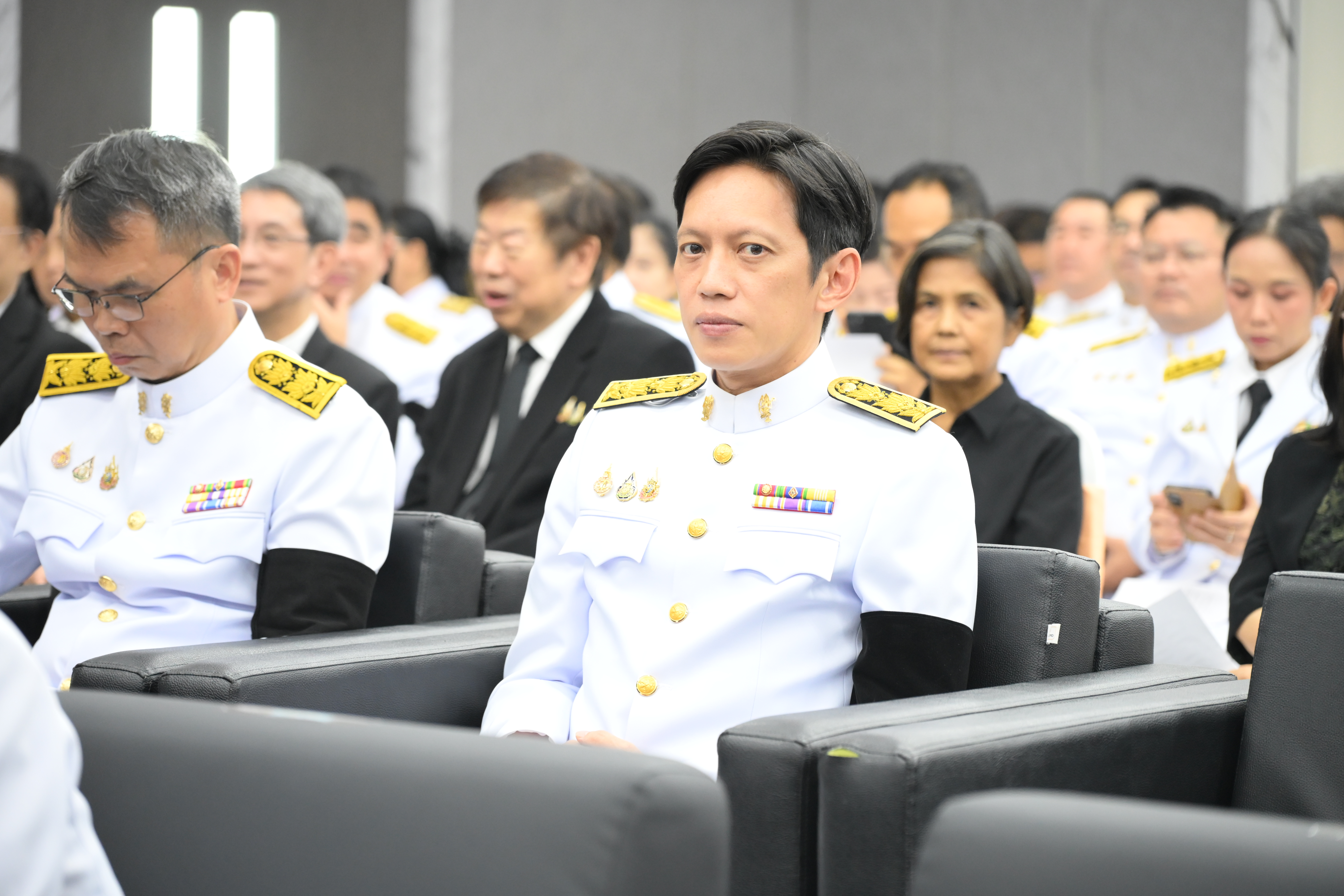 กพร. ร่วมพิธีบำเพ็ญกุศลปัญญาสมวาร 50 วัน เพื่ออุทิศถวายเป็นพระกุศลแด่สมเด็จพระเจ้าลูกเธอ เจ้าฟ้าพัชรกิติยาภา นเรนทิราเทพยวดี กรมหลวงราชสาริณีสิริพัชร มหาวัชรราชธิดา