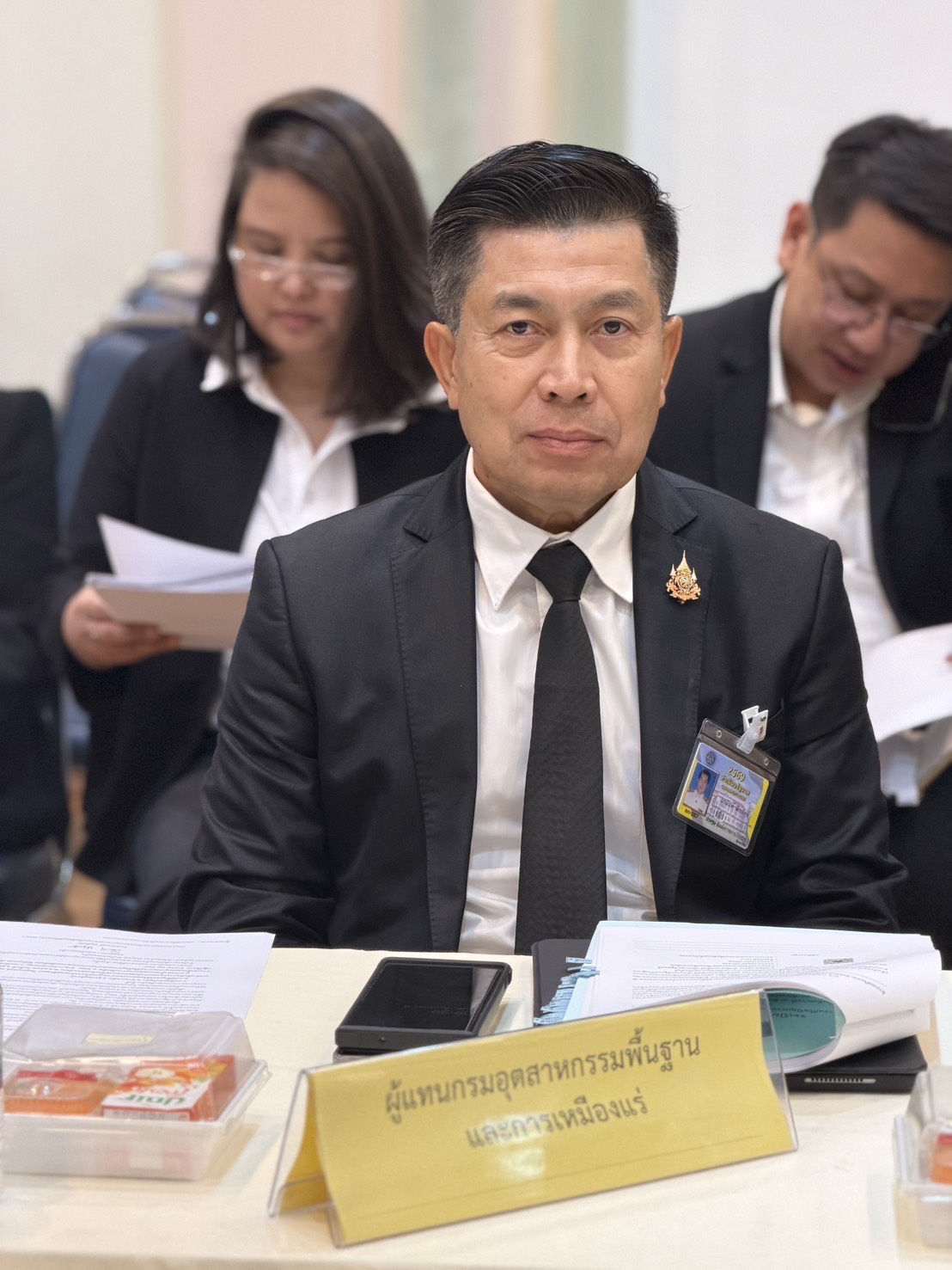 รพร.อานันท์ พร้อมด้วย ผอ.กบอ. และเจ้าหน้าที่ กบอ. เข้าร่วมประชุมคณะกรรมการแก้ไขปัญหาของขบวนการประชาชนเพื่อสังคมที่เป็นธรรม