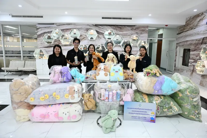 กพร. ร่วมสนับสนุนของรางวัลกิจกรรมร้านกระทรวงอุตสาหกรรมในงานกาชาด ประจำปี 2568