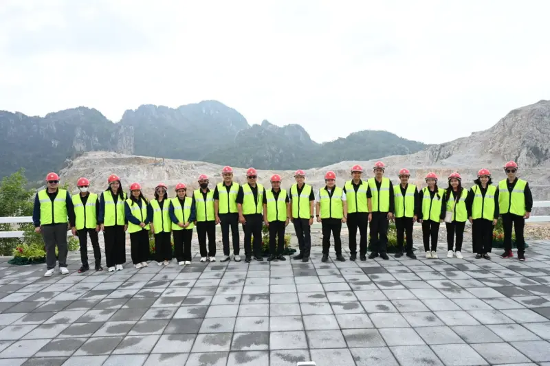 จ่าเอก ยศสิงห์ฯ ลงพื้นที่ตรวจเยี่ยมสถานประกอบการเหมืองแร่ บริษัท ปูนซิเมนต์ไทย (ท่าหลวง) จำกัด ณ จังหวัดสระบุรี