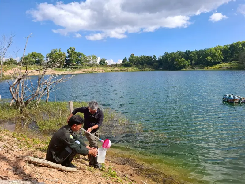 สรข.3 ลงพื้นที่สำรวจและตรวจติดตามคุณภาพน้ำทางกายภาพและเคมีของน้ำขุมเหมืองที่สิ้นอายุในเขตพื้นที่จังหวัดเชียงใหม่ จำนวน 13 แห่ง