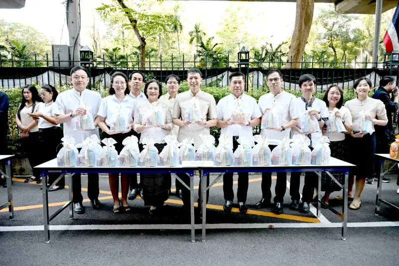 กพร. ร่วมพิธีทำบุญตักบาตรเนื่องในโอกาสวันขึ้นปีใหม่ พ.ศ. 2569