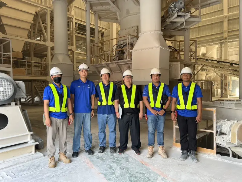 สรข.5 ลงพื้นที่ตรวจสอบการเตรียมความพร้อมก่อนอนุญาตให้เริ่มแต่งแร่ของโรงแต่งแร่