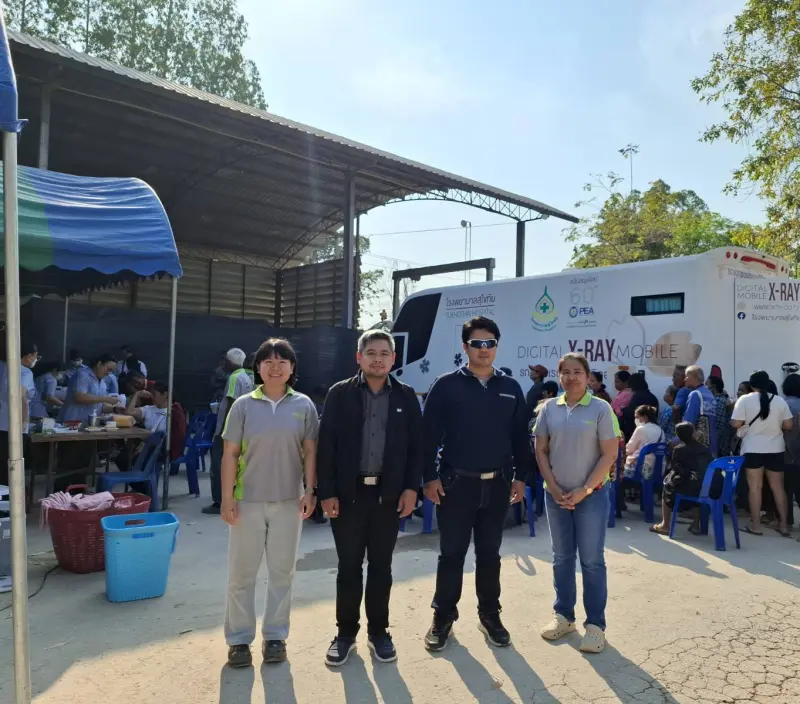 สรข.5 ร่วมกิจกรรมโครงการตรวจสุขภาพประชาชนพื้นที่โดยรอบโครงการเหมืองแร่ ประจำปี 2568 ภายใต้โครงการ “เหมืองเเร่ปลอดภัย ห่วงใยประชาชน ปี 9” ของบริษัท บ้านศิลาสุโขทัย จำกัด