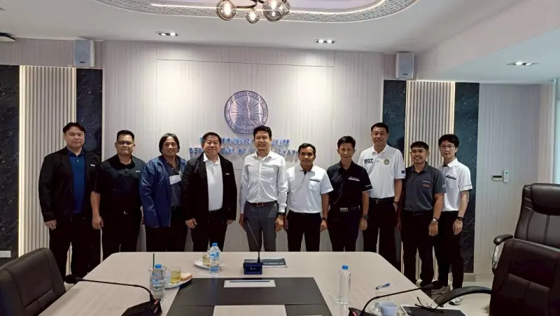 ผอ.กนอ. ร่วมประชุมหารือเกี่ยวกับการใช้ประโยชน์วัตถุดิบทดแทนทราย (M-Sand) ที่ได้จากการเพิ่มมูลค่าหินฝุ่นในกระบวนการผลิตหินอุตสาหกรรม