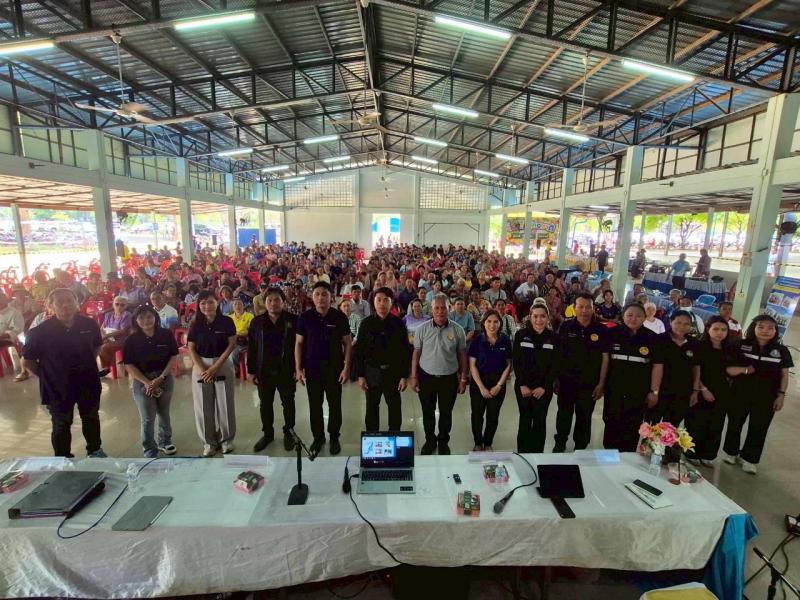 สรข.2 ร่วมชี้แจงการดำเนินโครงการในการจัดรับฟังความคิดเห็นของชุมชนในพื้นที่ขอประทานบัตร ของบริษัท มาทวีศิลาทอง จำกัด