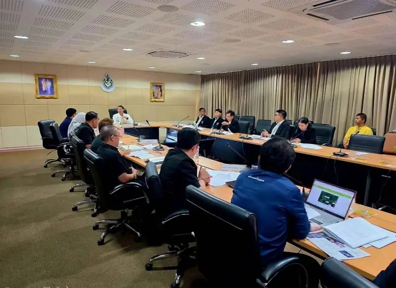 อพร. เป็นประธานการประชุมหารือแนวทางการแก้ไขปัญหาการปนเปื้อนมลพิษในแม่น้ำกกและลำน้ำสาขา