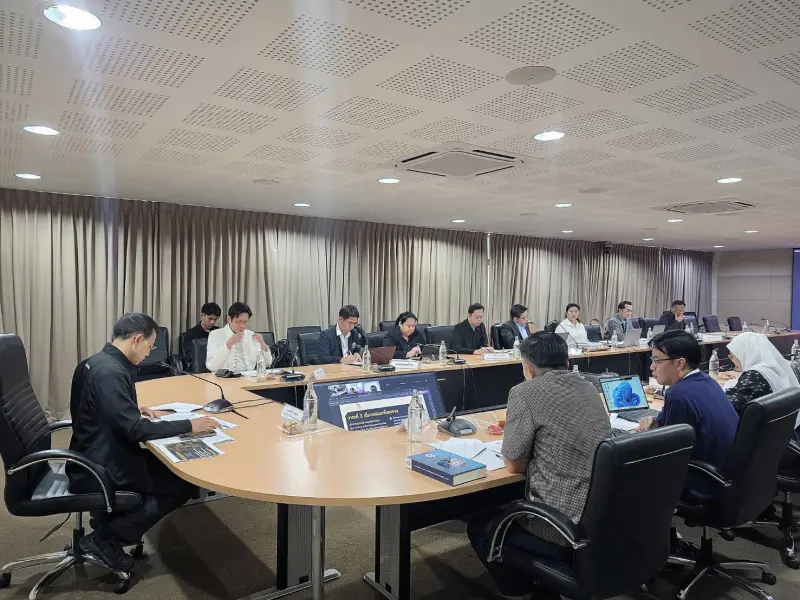 อพร. เป็นประธานการประชุมหารือเพื่อให้ข้อคิดเห็นต่อรายงานการจัดทำข้อมูลฐานเปรียบเทียบ (Baseline Data) ด้านสิ่งแวดล้อมและสุขภาพ ของบริษัท ไทยคาลิ จำกัด