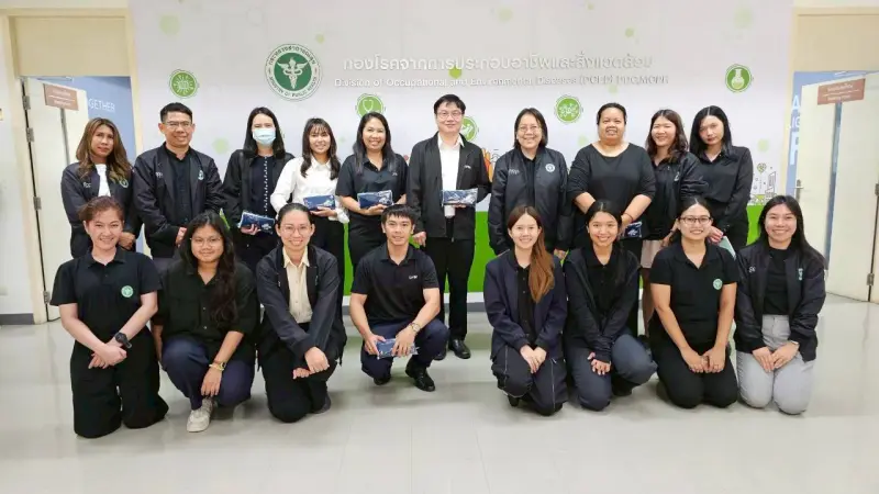 ผอ.กบส. ประชุมหารือร่วมกับกองโรคจากการประกอบอาชีพและสิ่งแวดล้อม กรมควบคุมโรค เพื่อขับเคลื่อนกลไกและมาตรการด้านการป้องกัน ควบคุมโรค และเฝ้าระวังผลกระทบต่อสุขภาพจากมลพิษสิ่งแวดล้อม