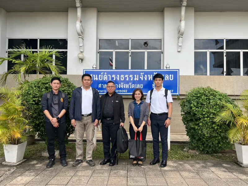 ผอ.สรข.2 พร้อมด้วยเจ้าหน้าที่ สรข.2 ร่วมประชุมติดตามข้อร้องเรียนของกลุ่มฅนรักษ์บ้านเกิด 6 หมู่บ้าน