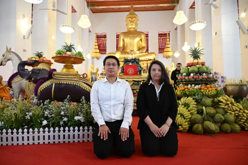ผอ.กบอ. พร้อมด้วยเจ้าหน้าที่ กบอ. เข้าร่วมงานเทศน์มหาชาติเวสสันดรชาดก 13 กัณฑ์ ประจำปี พ.ศ. 2569 เนื่องในวันอาสาฬหบูชาและวันเข้าพรรษา ประจำปี พ.ศ. 2569
