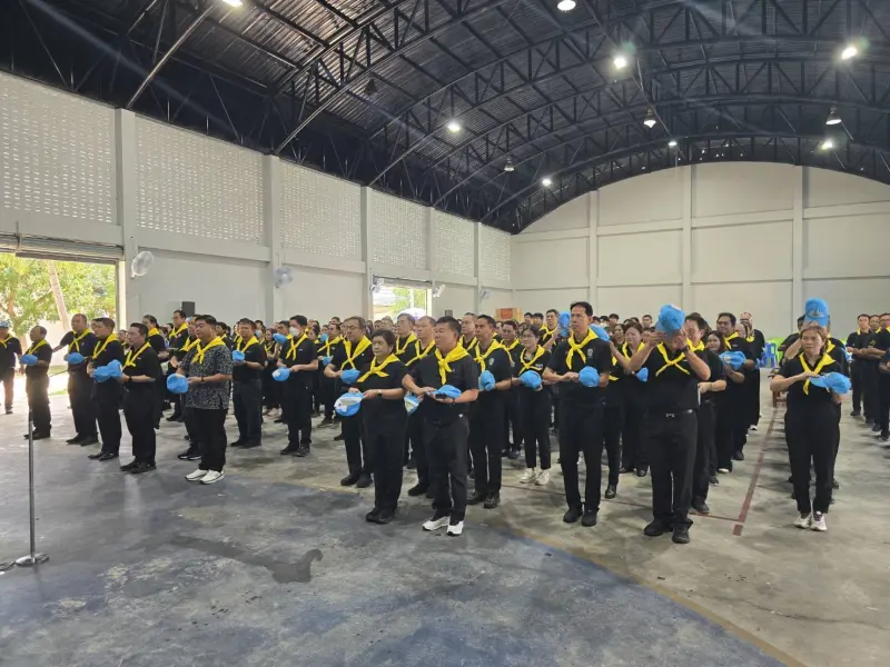 รพร.ปณตสรรค์ฯ พร้อมด้วย ผอ.สรข.7 และเจ้าหน้าที่ กพร. เข้าร่วมกิจกรรมจิตอาสา “อุตสาหกรรมรวมใจ เติมสุขทุกช่วงวัย” เพื่อเฉลิมพระเกียรติพระบาทสมเด็จพระเจ้าอยู่หัว เนื่องในโอกาสวันเฉลิมพระชนมพรรษา 28 กรกฎาคม 2569