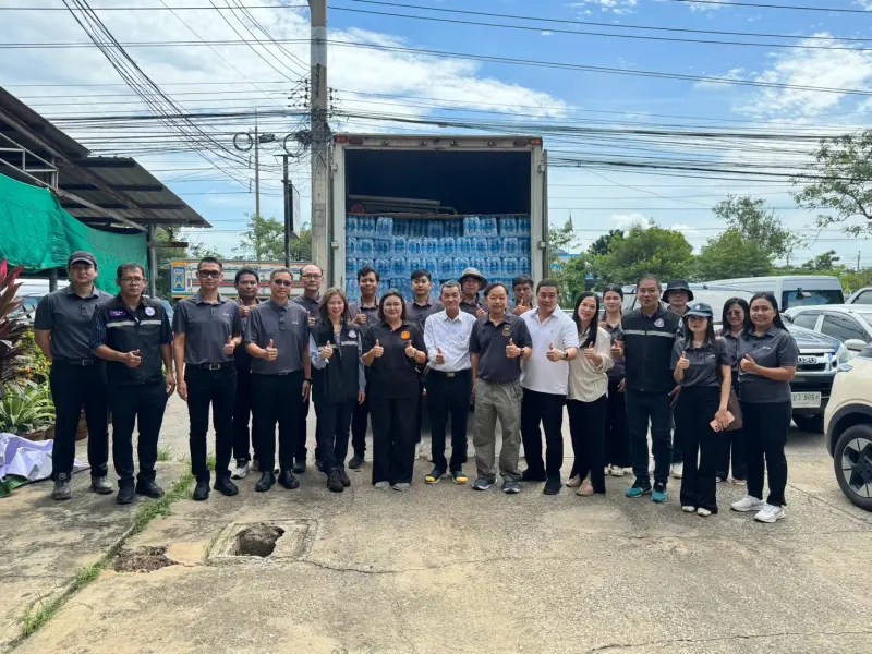 สรข.7 ร่วมส่งมอบสิ่งของช่วยเหลือผู้ประสบภัยน้ำท่วม ในเขตพื้นที่จังหวัดราชบุรี